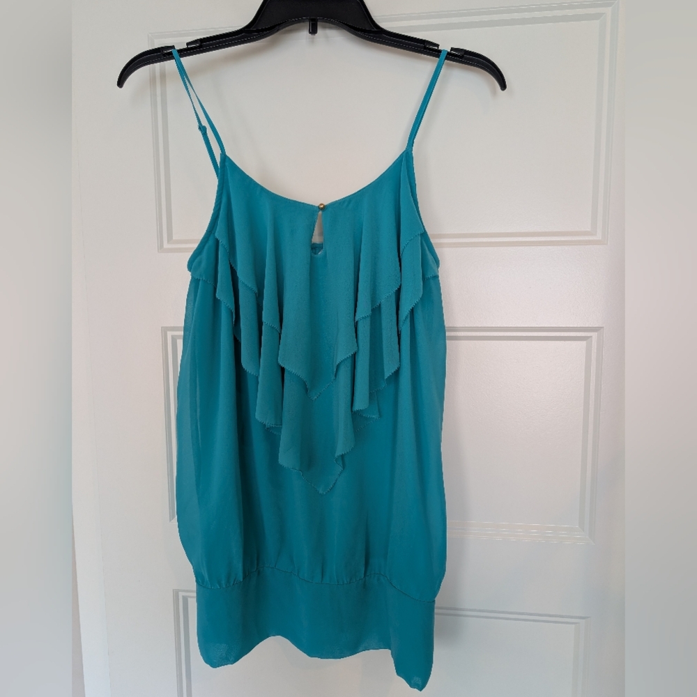 Kensie Turquoise Layered Camisole